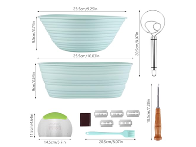 Heavy Duty Bread Baker Linen Couche For Proofing Baskets 4 Inch