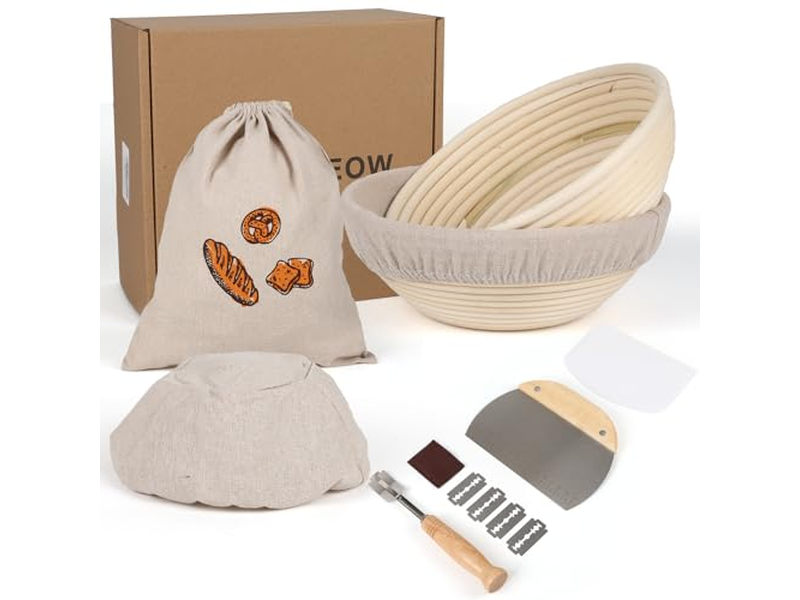 Large Oval Banneton Rice Flour Makeshift Bannetons For Sale Flouring Baguette