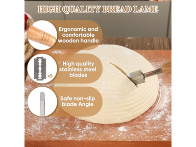 Large Oval Banneton Rice Flour Makeshift Bannetons For Sale Flouring Baguette