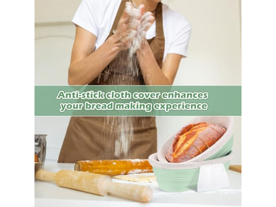 Large Oval Basket Small Bread Mixing Bowl Wooden Dough-Rising Sourdough Banneton