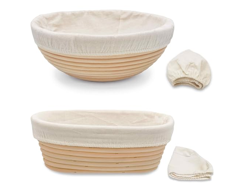 Nut Baking Basket Oval Breads Table Bread Baskets Canvas Ceramic Display
