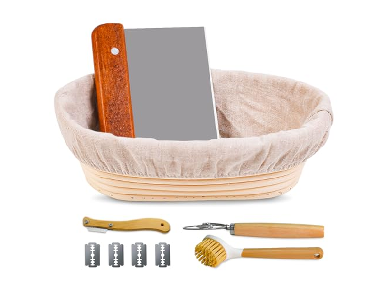 Oval Banneton Bulk Wholesale Bread Natural Wicker Rattan Baguette Proofing
