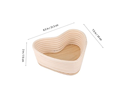 Proofing Basket Silicone Mat For Doughnut Best Selling Cotton Bread 3 Sets