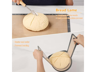 Proofing Bowl Banneton Basket Heart Shape Bread Round Riser Homemade Loaf