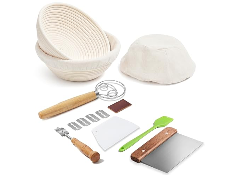 Rattan Banneton Brotform Dough Bread Baking Baskets Premium Baske