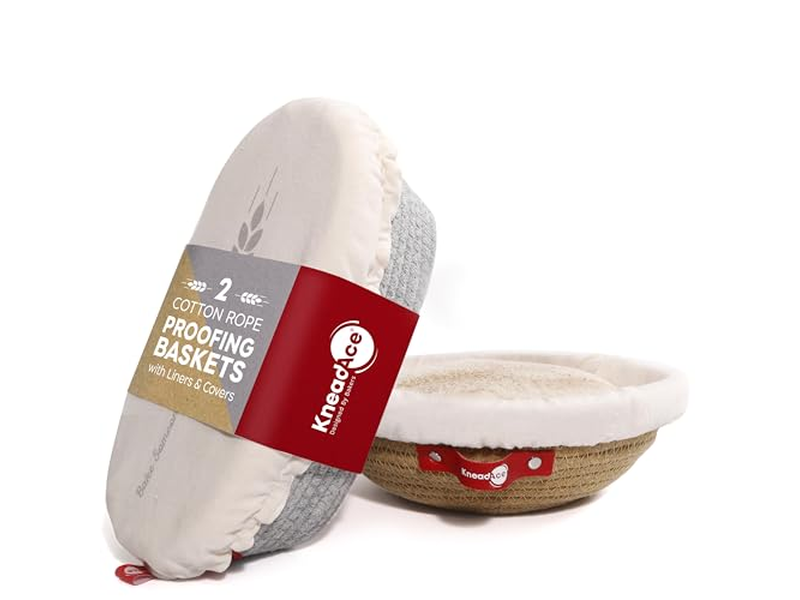 Rattan Bread Baskets Banneton Round Proofing Basket Bakery Supplies