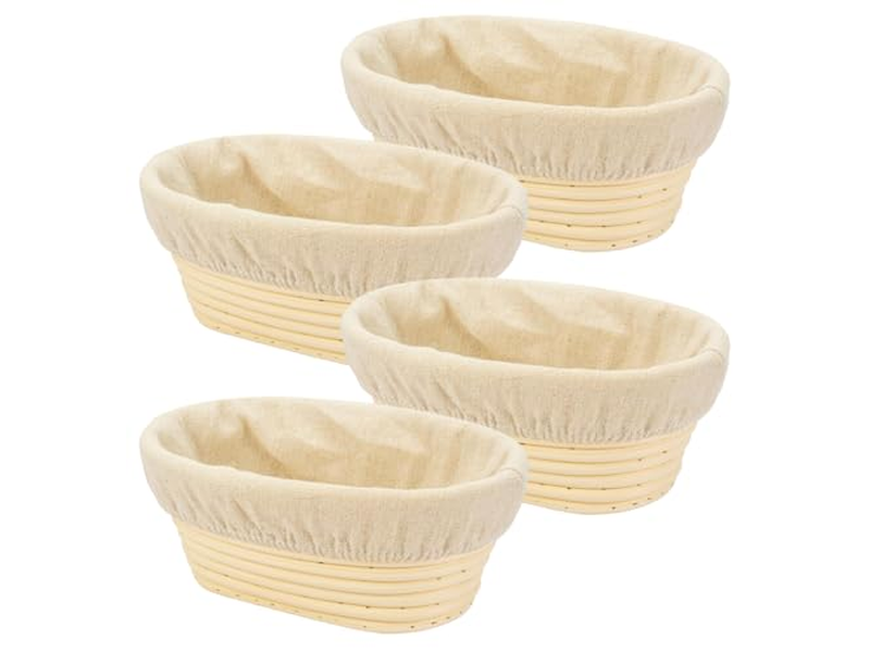 Rattan Bread Fermentation Pot Cane Banneton Proofing Basket
