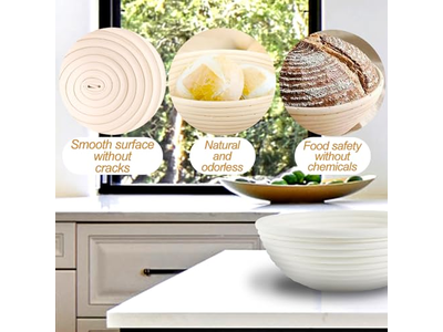 Banneton Bread Proofing Basket Sourdough Proofing Basket with Liner