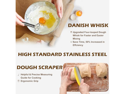 Home Bakery Use Banneton Double Heath Safe Rattan Bread Basket