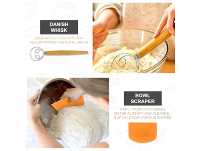 Commercial Steel-Reinforced Banneton Basket with Rattan Core