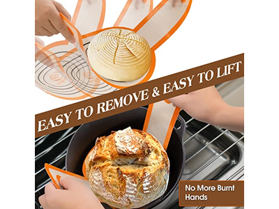 Professional Oval Banneton Liner Set with Premium Rattan Frame