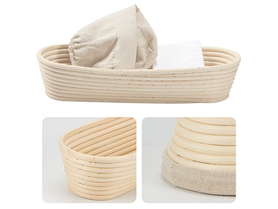 Preparing Banneton For First Use Proof Sourdough Without Bread Baking Basket