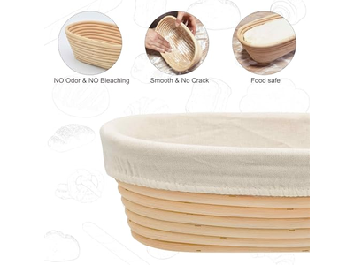 Proofing Basket Set For Home Bakers Sourdough Bread Whole Sale Benneton