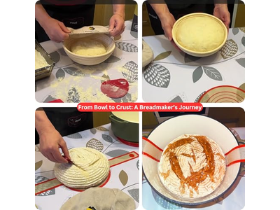 Proofing Basket Set Of 2 Round And Oval 3Pcs Bread Banneton 5Pcs Hot Sale