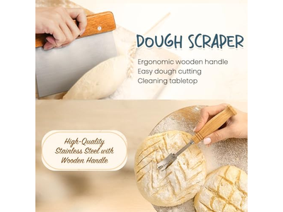 Rattan Bread Baskets Banneton Proofing Bowl Basket Benetton 23Cm