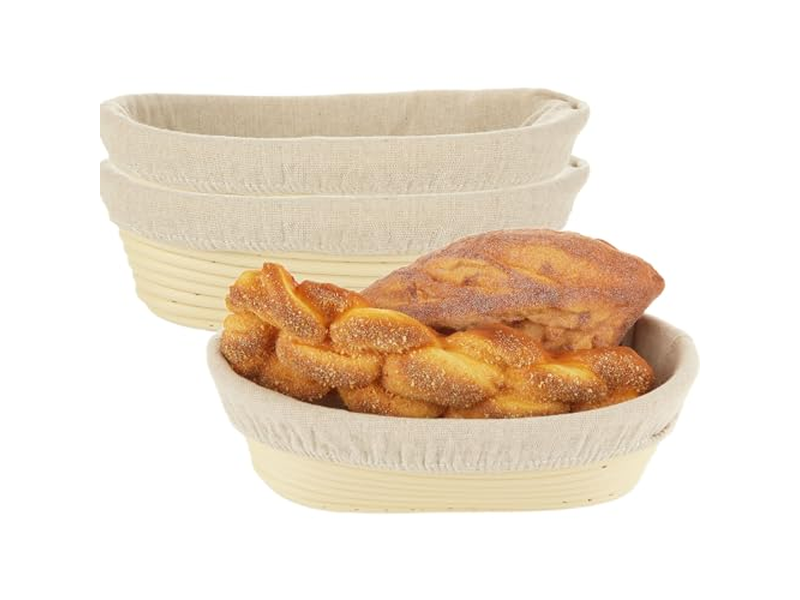 Restaurant Bread Baskets Proofing Faux Basket Bakery European Baking