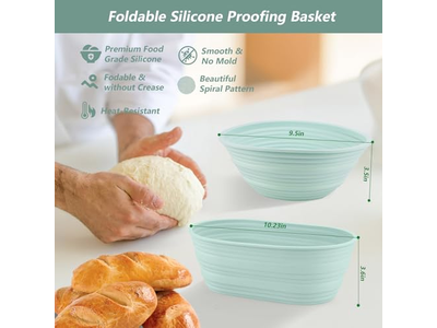Ring Banneton Bread Proofing Basket Various Designs Using A Eco 15 Inch Kit