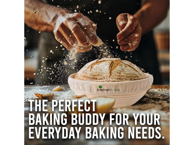 Rising Bread Fermentation Basket Bakery For And Food Cloth Liner 12Inch Cane