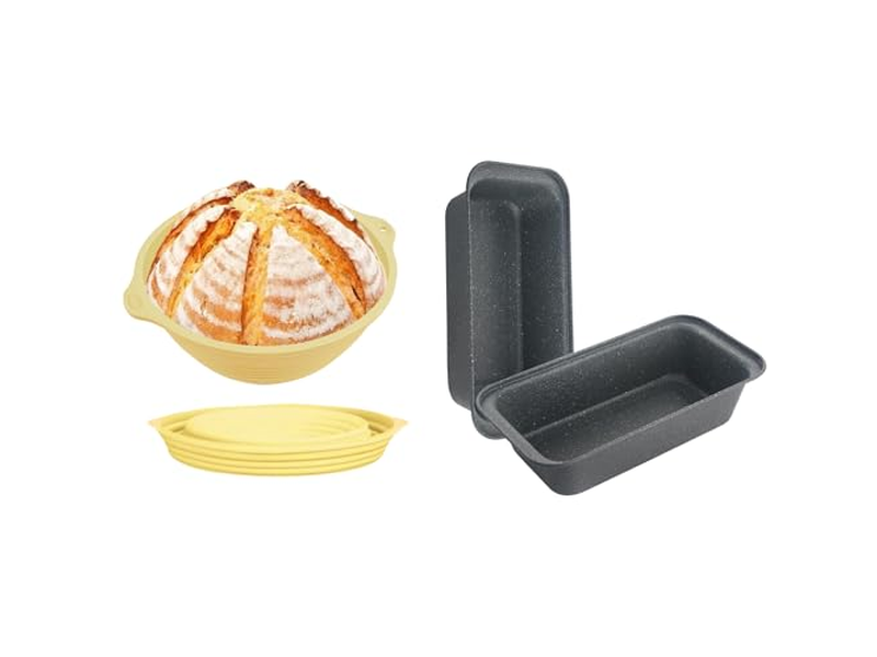 Round Bread Basket Crafts Baskets With Liners Proofing For Baking Ring Shape